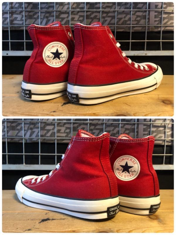 画像: 【31571-1850】converse　ALL STAR 100 COLORS HI　（レッド）　USED 