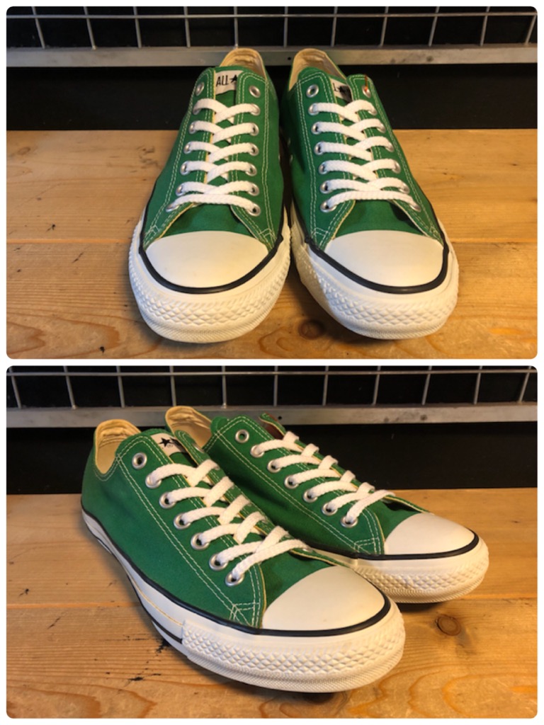 画像: 【31688-1856】converse　ALL STAR COLORS OX　（グリーン）　USED