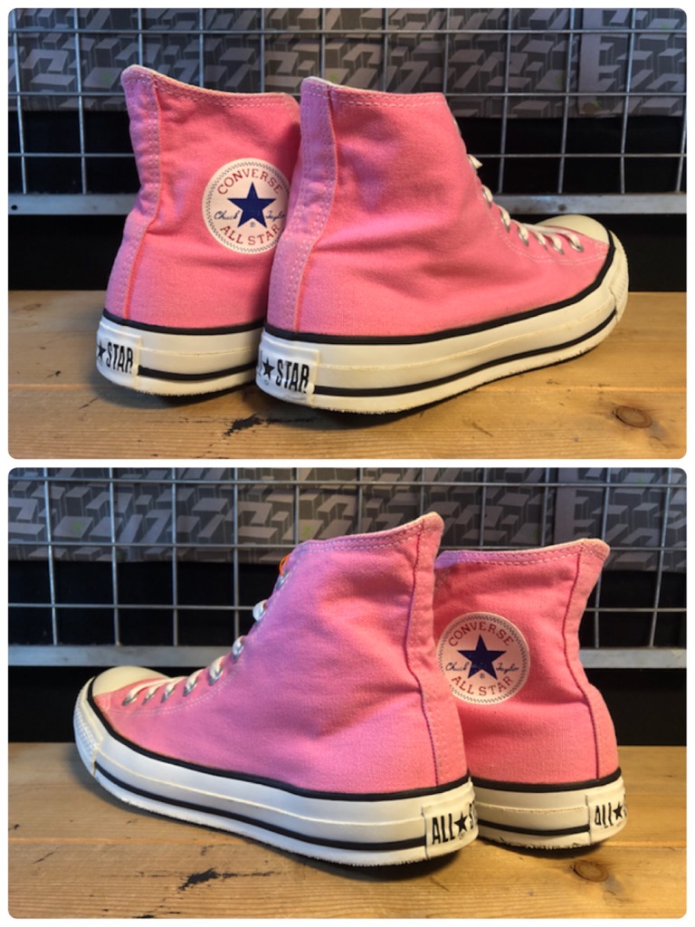 画像: 【31534-1853】converse　ALL STAR HI　（ピンク）　USED 