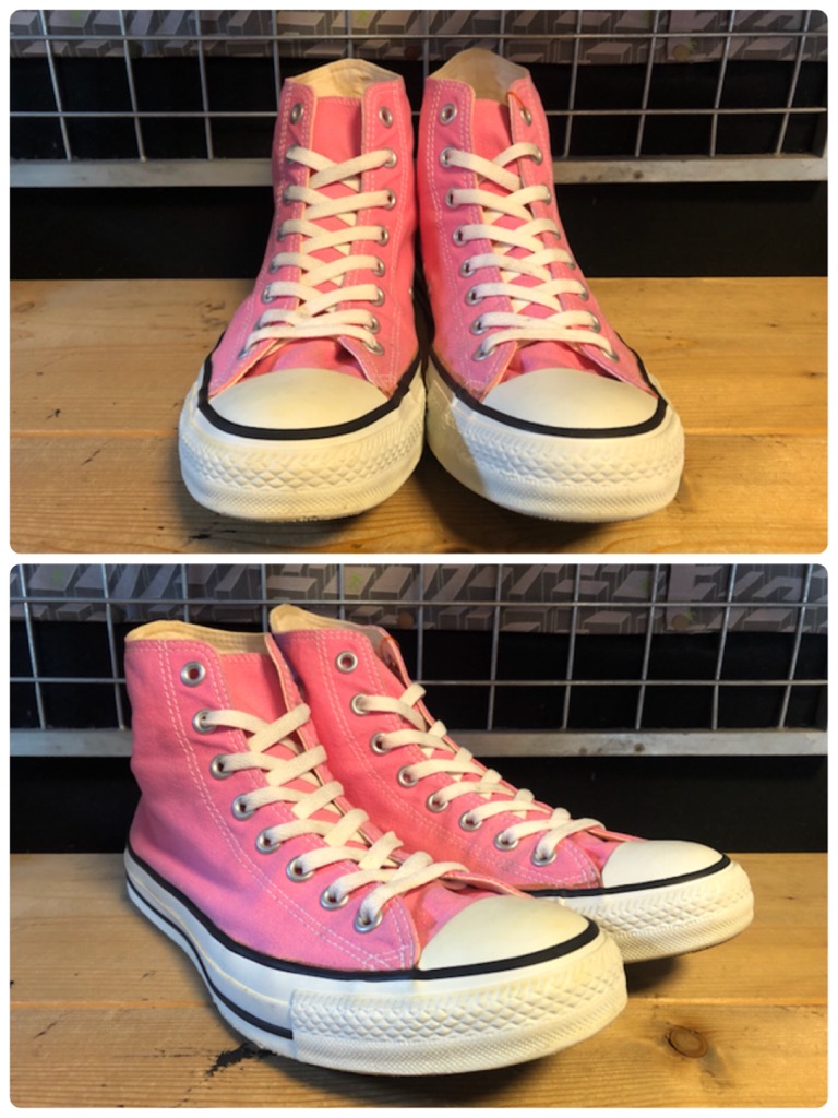 画像: 【31534-1853】converse　ALL STAR HI　（ピンク）　USED 