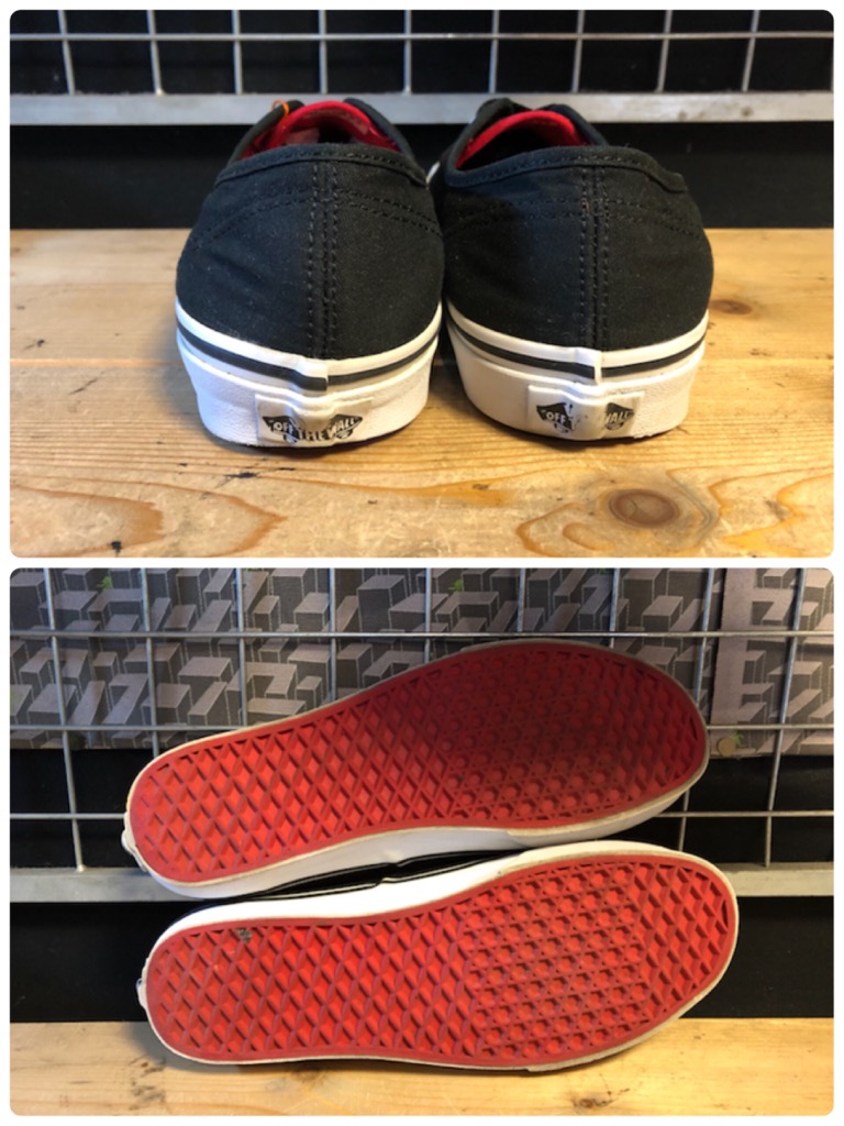 画像: 【31617-1863】VANS　AUTHENTIC　（ブラック/レッド）　USED