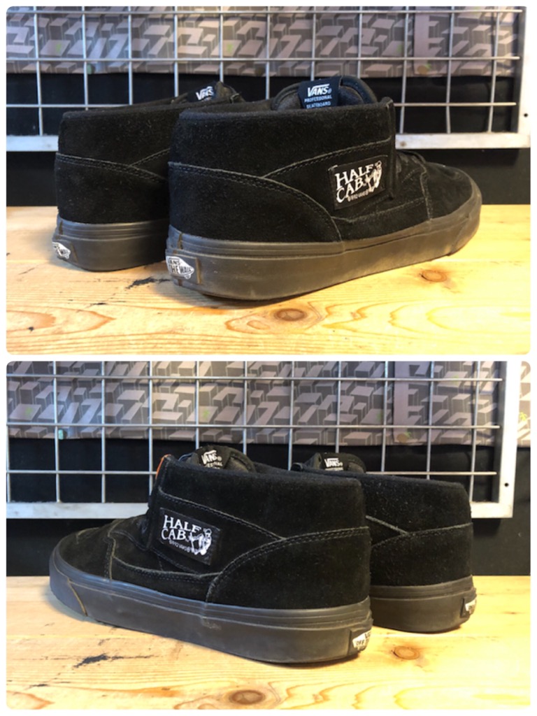 画像: 【31680-1860】VANS　HALF CAB　（ブラック/ブラック）　USED 