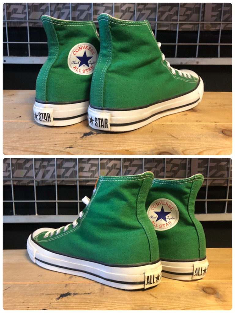 画像: 【31736-1873】converse　ALL STAR HI　（グリーン）　USED