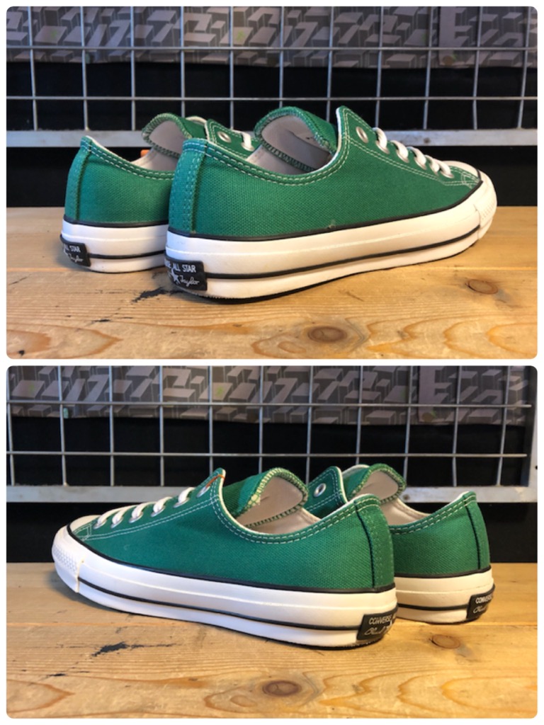 画像: 【31735-1876】converse　ALL STAR 100COLORS OX　（グリーン）　USED