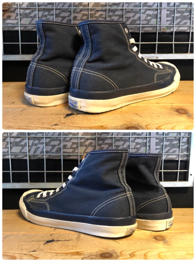 画像: 【31737-1914】converse　JACK PURCELL HS V HI　（ネイビー）　USED