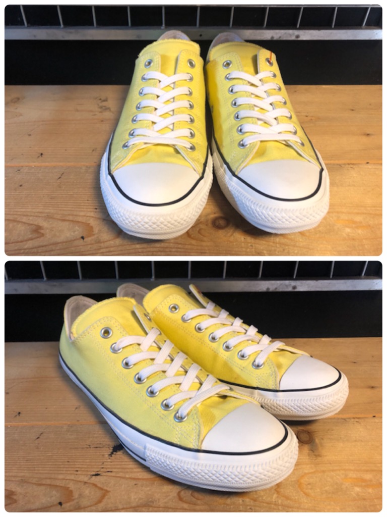 画像: 【31954-1985】converse　ALL STAR 100 COLORS OX　（レモン）　USED