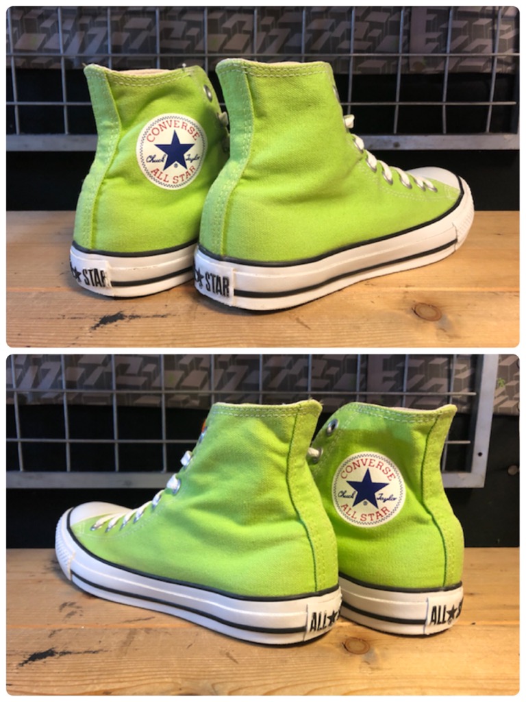 画像: 【31953-1983】converse　ALL STAR COLORS HI　（ライムグリーン）　USED