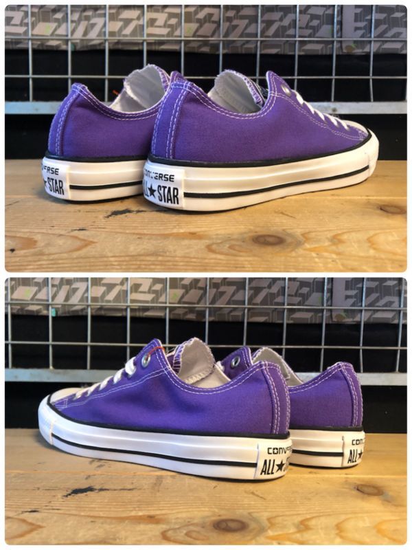 画像: 【32248-2094】converse　ALL STAR OX　（パープル）　新品