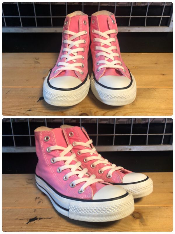 画像: 【32450-2141】converse　ALL STAR HI　（ピンク）　USED