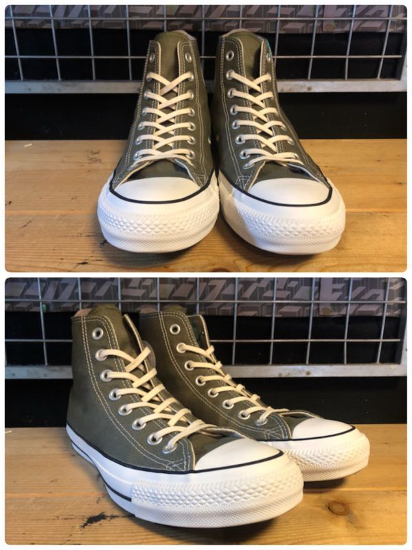 画像: 【32441-2139】converse　ALL STAR 100 COLORS HI　（オリーブ）　USED