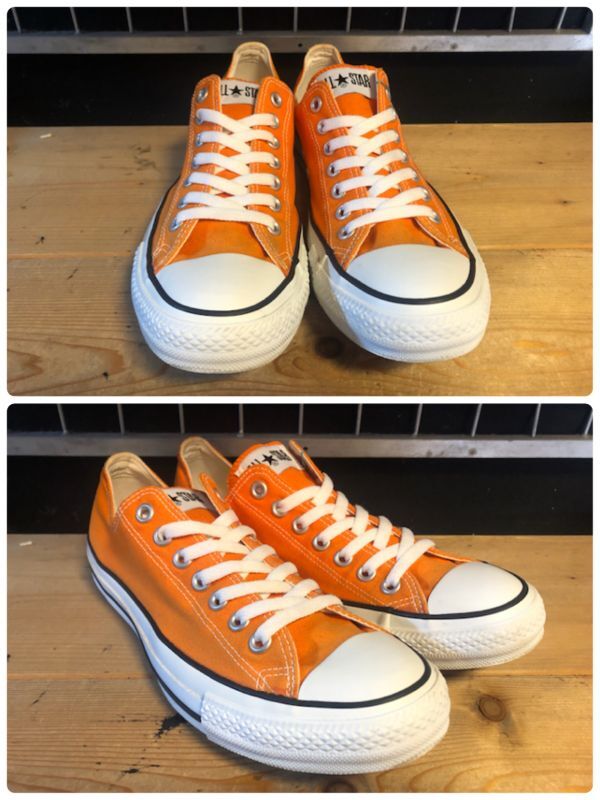 画像: 【32433-2137】converse　ALL STAR OX　（オレンジ）　USED