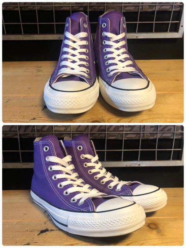 画像: 【32480-2146】converse　ALL STAR 100 COLORS HI　（ロイヤルパープル）　USED