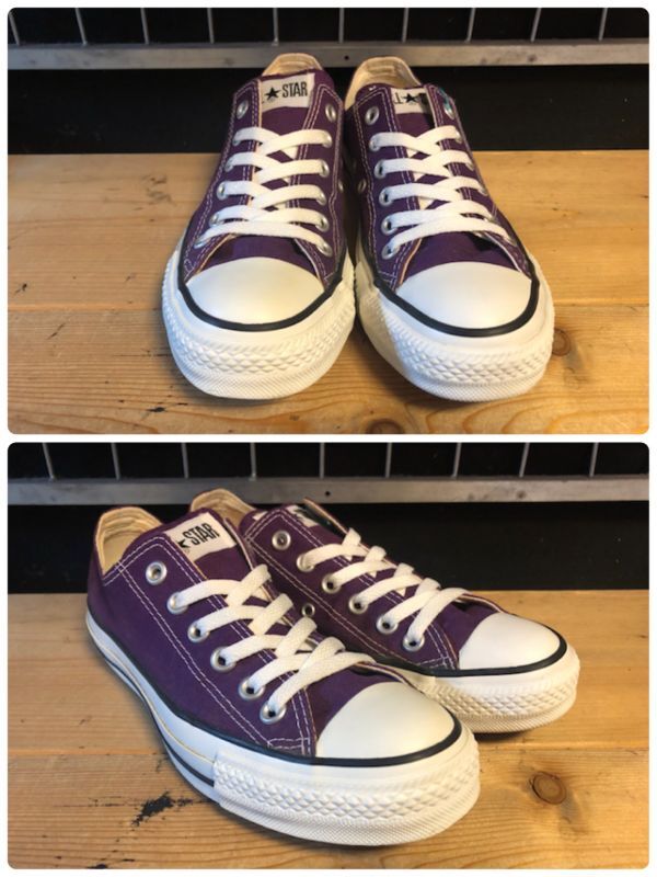 画像: 【32466-2143】converse　ALL STAR OX　（パープル）　USED