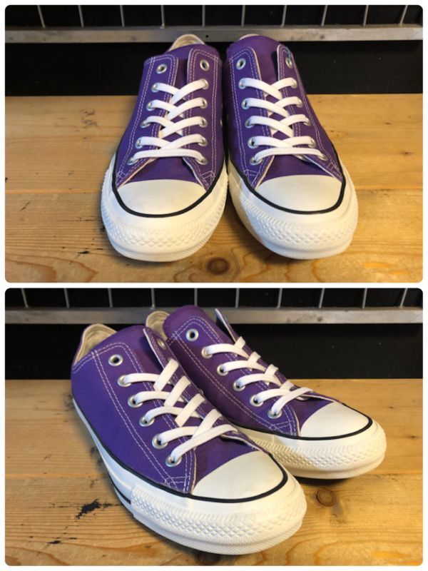 画像: 【32507-2175】converse　ALL STAR 100 COLORS OX　（ロイヤルパープル）　USED