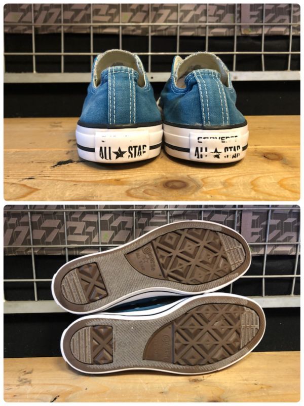 画像: 【32544-2188】converse　ALL STAR OX　（ターコイズ）　USED