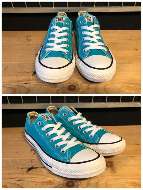 画像: 【32584-2190】converse　ALL STAR OX　（サックスブルー）　USED