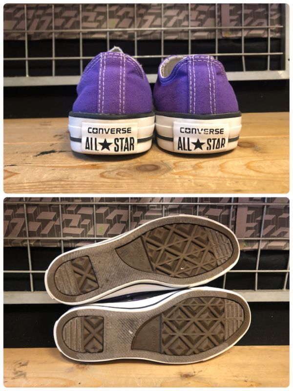 画像: 【32541-2186】converse　ALL STAR OX　（パープル）　USED