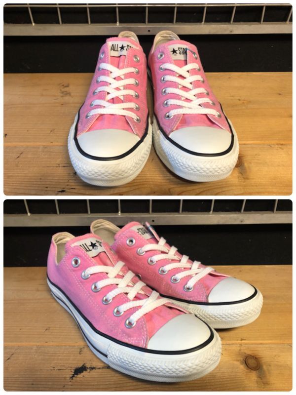 画像: 【32578-2193】converse　ALL STAR OX　（ピンク）　USED