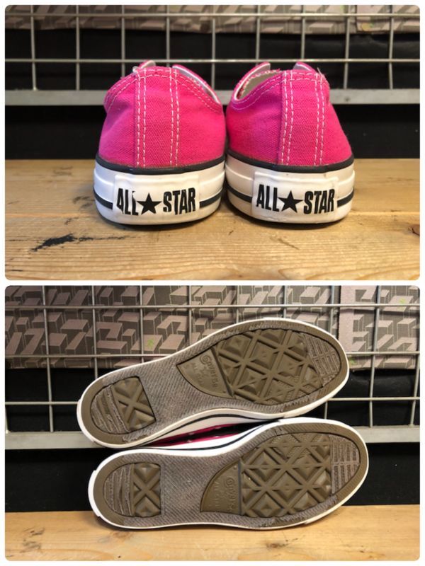 画像: 【32586-2191】converse　ALL STAR OX　（ピンク）　USED