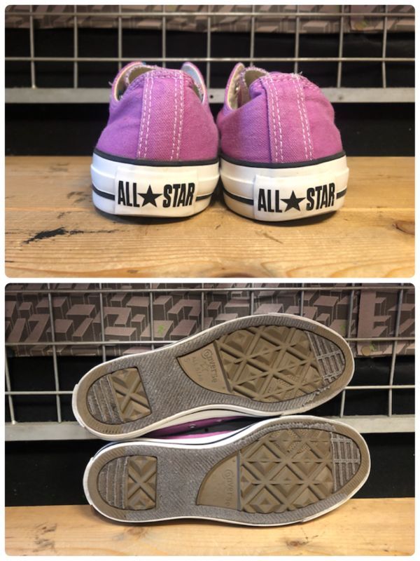 画像: 【32543-2187】converse　ALL STAR OX　（ラベンダー）　USED