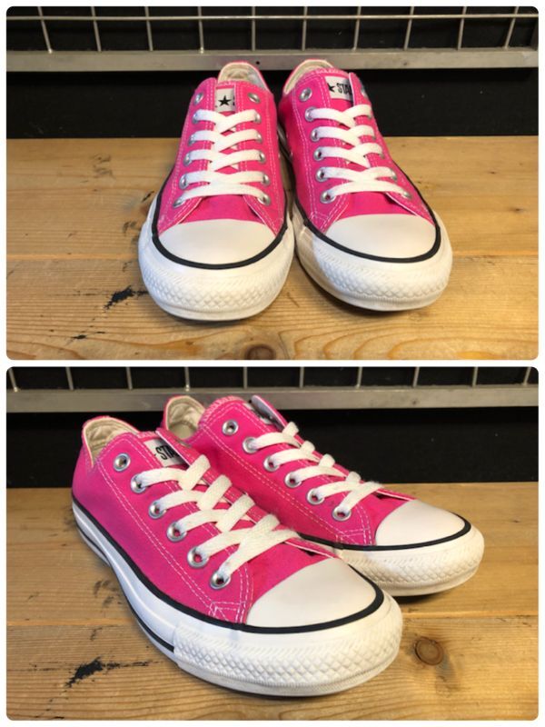 画像: 【32586-2191】converse　ALL STAR OX　（ピンク）　USED