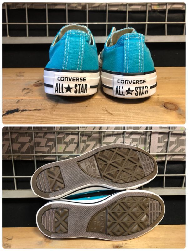 画像: 【32584-2190】converse　ALL STAR OX　（サックスブルー）　USED