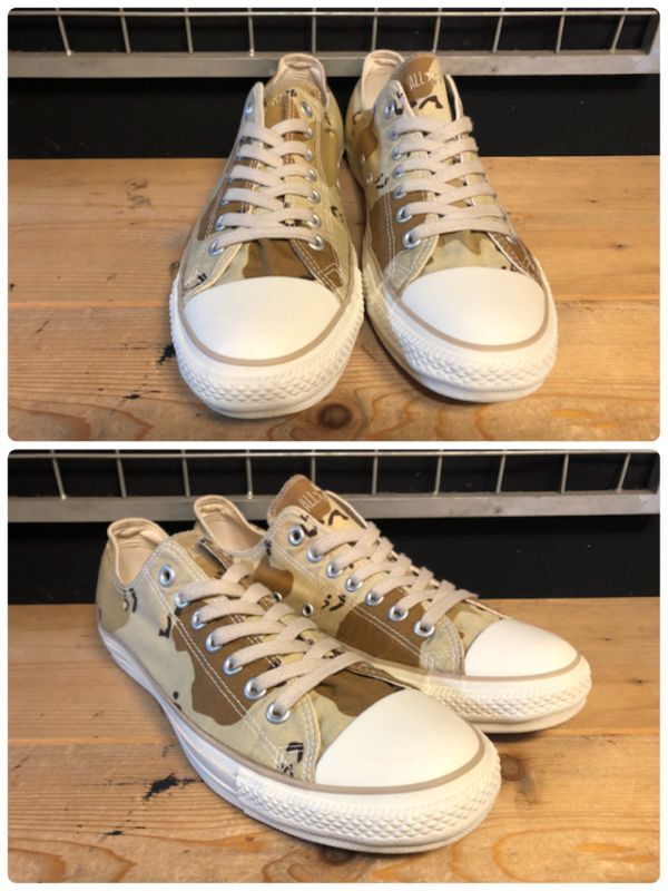 画像: 【32569-2184】converse × BEAUTY & YOUTH　ALL STAR B & Y OX　（サンドカモ）　USED