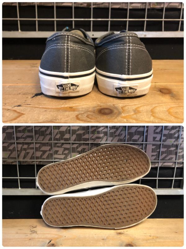 画像: 【32558-2194】VANS　AUTHENTIC　（ブラック/グレー）　USED