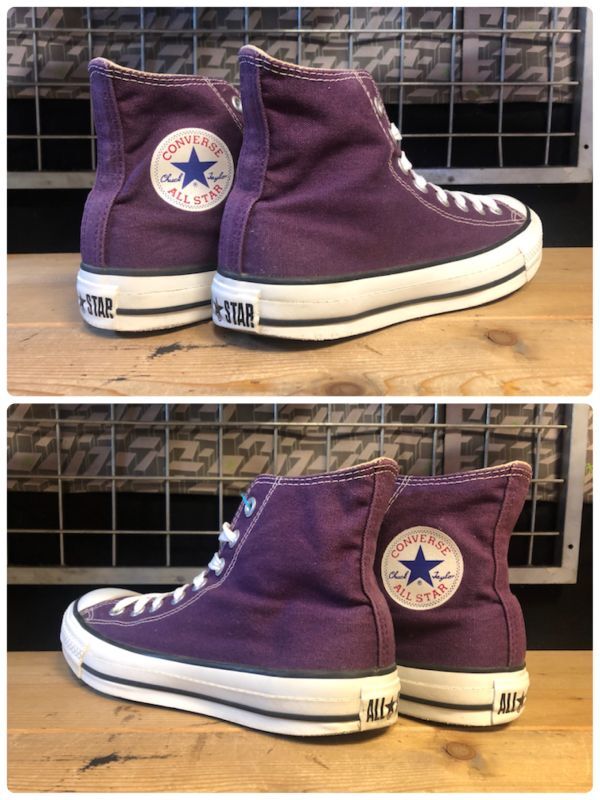 画像: 【32771-2209】converse　ALL STAR HI　（ディープパープル）　USED