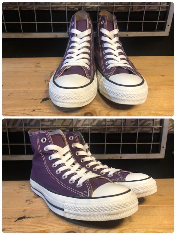 画像: 【32771-2209】converse　ALL STAR HI　（ディープパープル）　USED