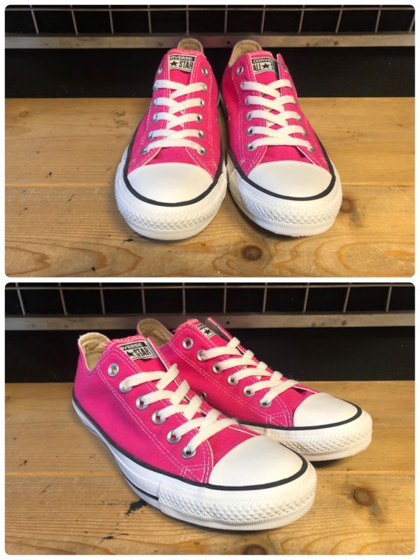 画像: 【32843-2235】converse　ALL STAR OX　（ピンク）　USED