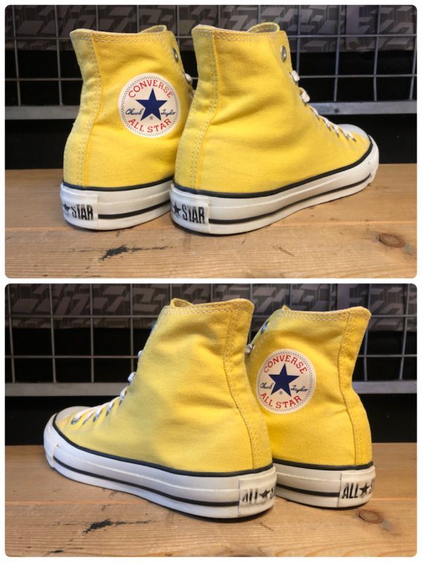 画像: 【33194-2282】converse　ALL STAR COLORS R HI　（イエロー）　USED