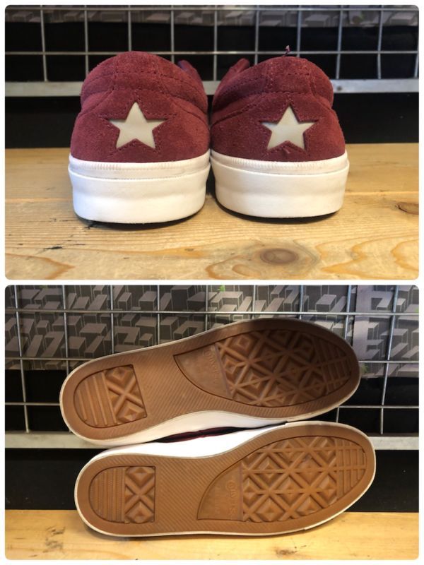 画像: 【33140-2294】converse　CONS ONE STAR CC PRO OX　（バーガンディー）　USED