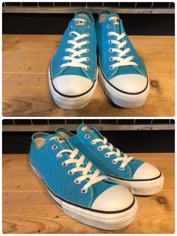 画像: 【33300-2301】converse　ALL STAR MESH OX　（ブルー）　USED