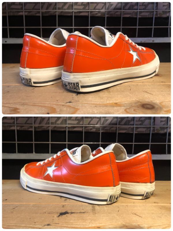 画像: 【33441-2326】converse　ONE STAR OX　（オレンジ）　USED