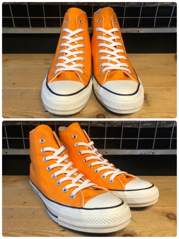 画像: 【33178-2316】converse　ALL STAR 100 DEGITALBIT HI　（オレンジ）　USED