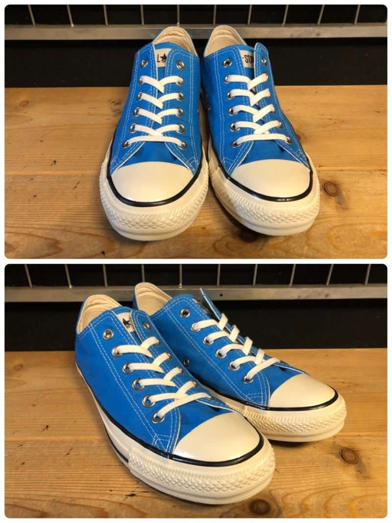 画像: 【33619-2336】converse ALL STAR US COLORS  OX （ドリーミーブルー）　USED 