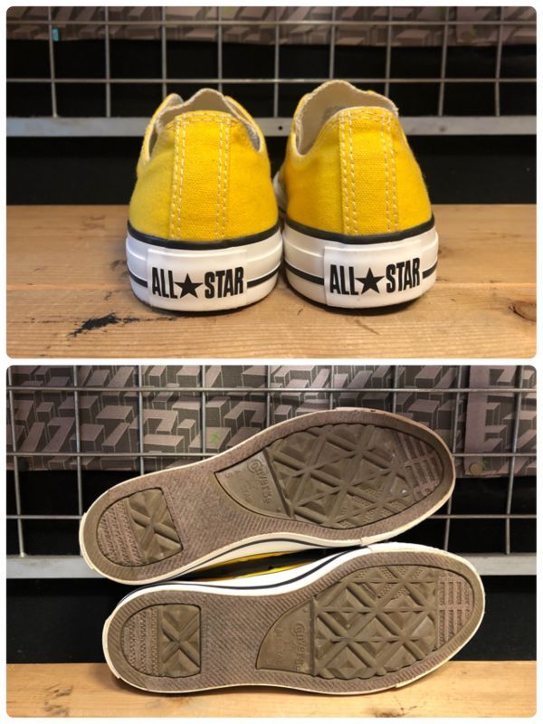 画像: 【33671-2344】converse　ALL STAR OX　（イエロー）　USED