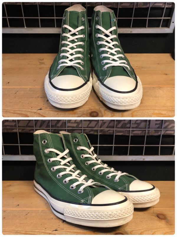 画像: 【33712-2348】converse　ALL STAR J HI　（グリーン）　USED