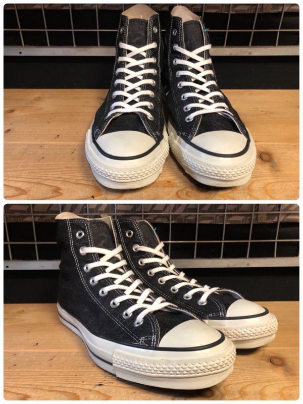 画像: 【33768-2350】converse　ALL STAR J DENIM HI　（ブラック）　USED