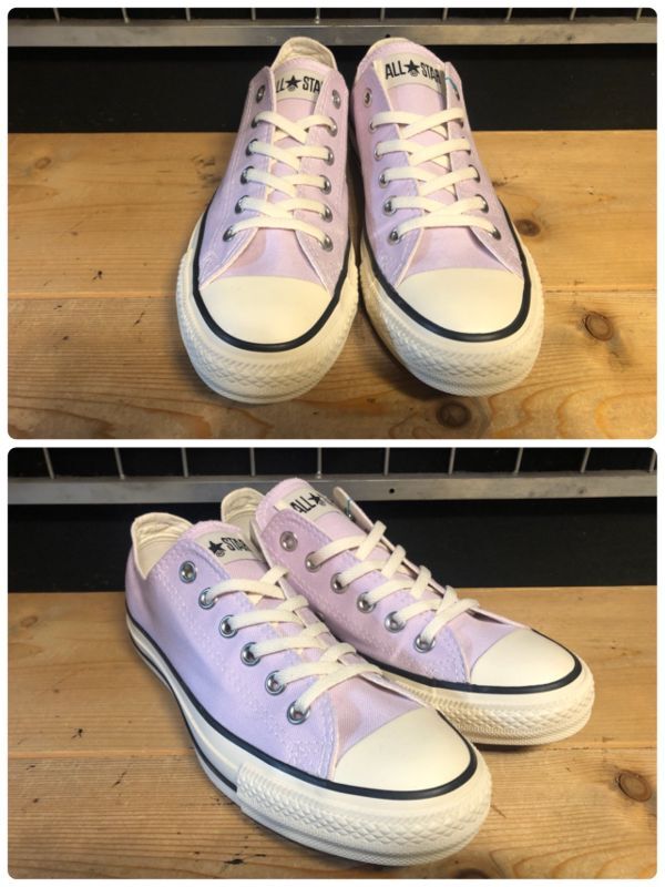 画像: 【33706-2353】converse　ALL STAR BURNT COLORRS OX　（ライラック）　USED