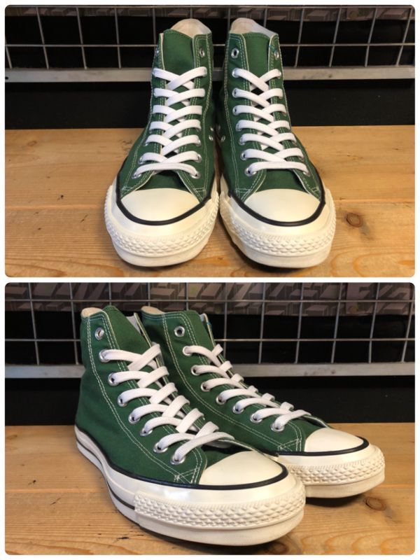 画像: 【33818-2356】converse　ALL STAR J HI　（グリーン）　USED