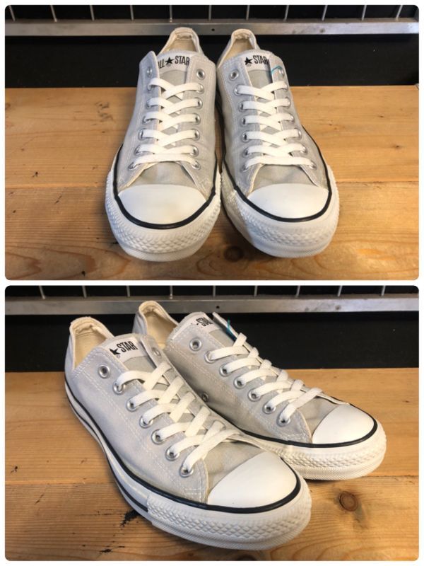 画像: 【33844-2354】converse　ALL STAR OX　（ワークスモーク）　USED