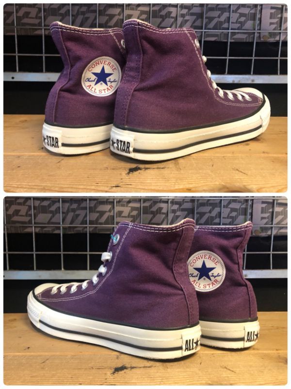 画像: 【33822-2368】converse　ALL STAR HI　（ディープパープル）　USED