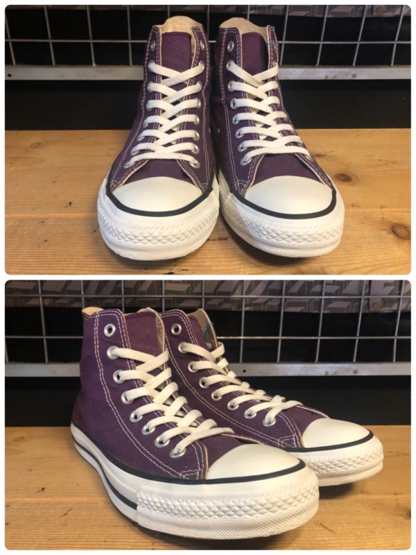 画像: 【33822-2368】converse　ALL STAR HI　（ディープパープル）　USED