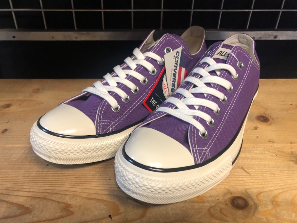 34010-2389】converse ALL STAR US COLORS OX （グレープ） 新品