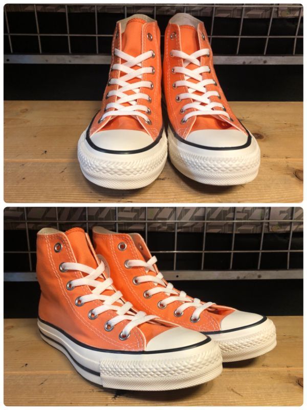 画像: 【34075-2397】converse　ALL STAR BURNT COLORRS OX　（オレンジ）　USED