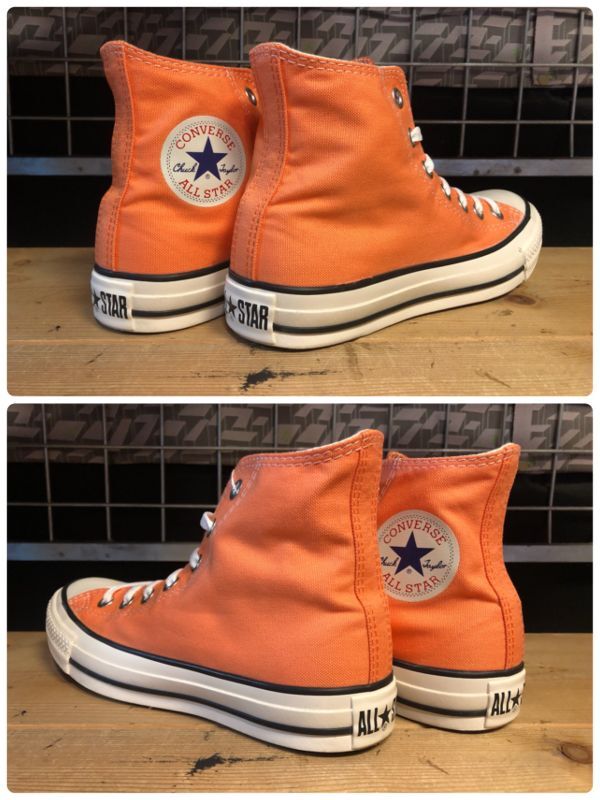 画像: 【34075-2397】converse　ALL STAR BURNT COLORRS OX　（オレンジ）　USED