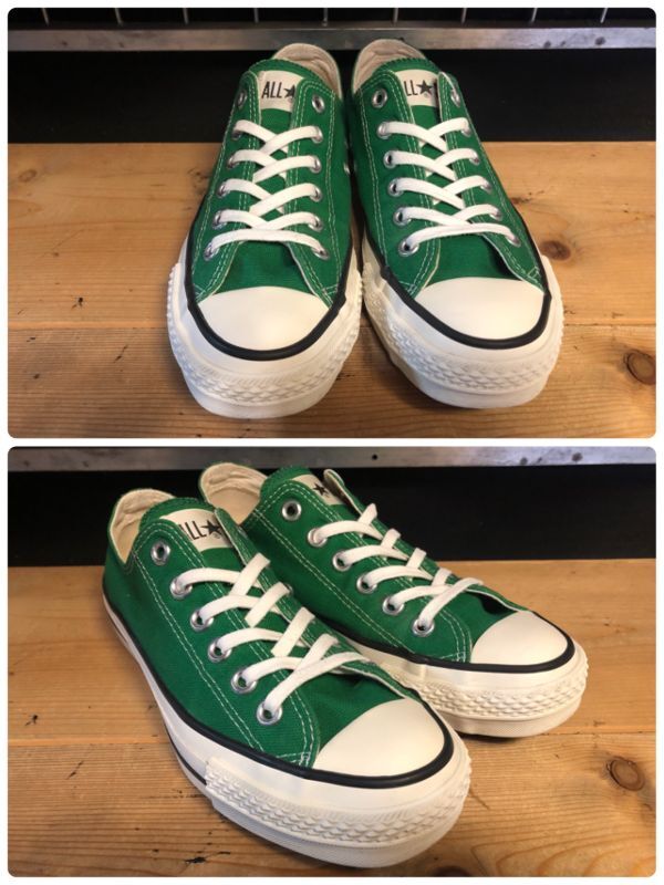 画像: 【34078-2393】converse　ALL STAR J OX　（グリーン）　USED