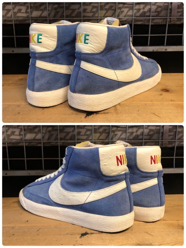 画像: 【34275-2416】NIKE　BLAZER MID PREMIUM VNTG QS　（ブルー/ホワイト）　USED